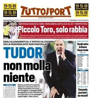 Tuttosport: “McTominay e Lukaku: Napoli, euforia scudetto”
