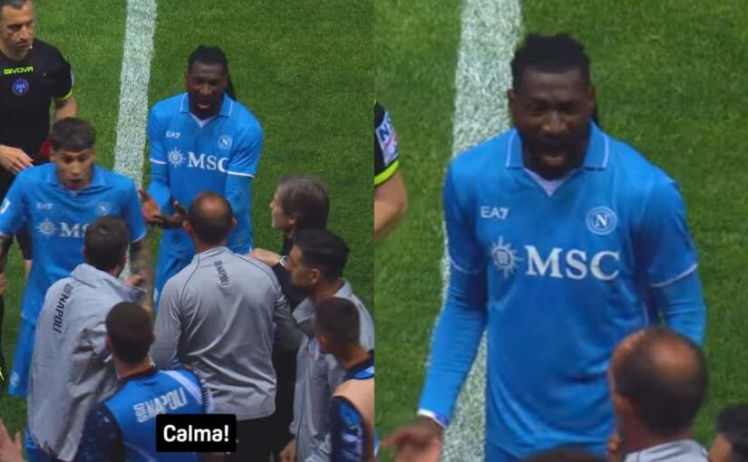 Anguissa indemoniato a Parma, ecco cosa urlava alla panchina del Napoli | FOTO