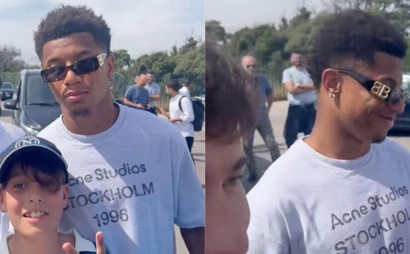David Neres si ferma con i tifosi a Castel Volturno, sentite che cosa gli dicono! | VIDEO