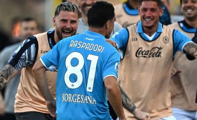 Raspadori, cinque gol in 8 gare da titolare: Conte ha avuto ragione