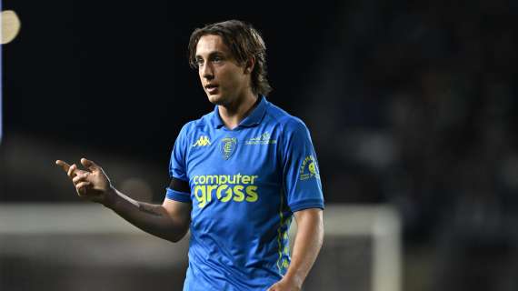 Fazzini fa sognare l’Empoli: Parma sotto di un gol e di un uomo all’intervallo
