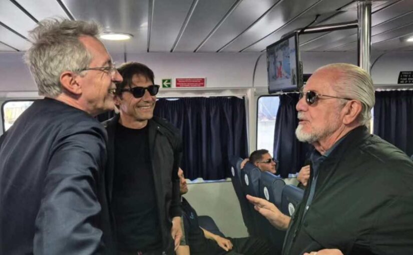 Schira: "Giocatori Napoli e tutta la dirigenza stanno cercando di convincere Conte, domani incontro con ADL"