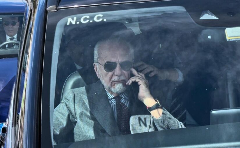 Spunta un gesto di De Laurentiis dopo l’incontro con Conte, il retroscena