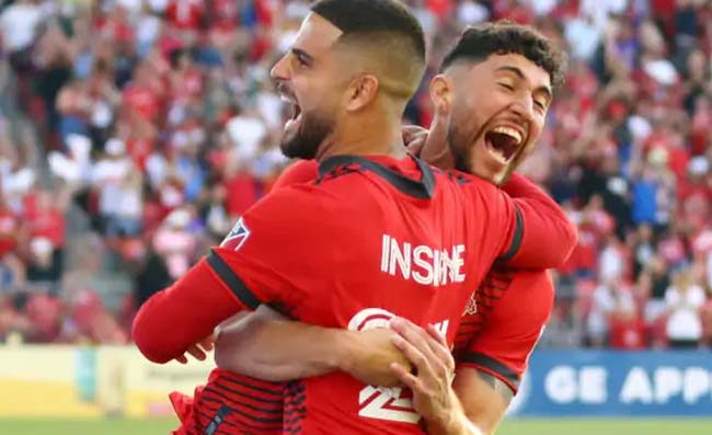 Toronto, Insigne si è sbloccato: grande gol di testa dopo 12 giornate