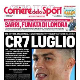 PRIMA PAGINA – CdS: “Sarri, fumata di Londra. ADL può finalmente presentare Ancelotti”