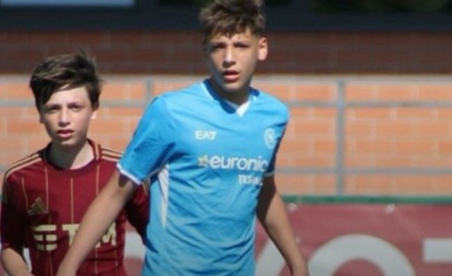 Caiazza, il baby bomber del Napoli U15. Inizia il campionato con una doppietta al Frosinone