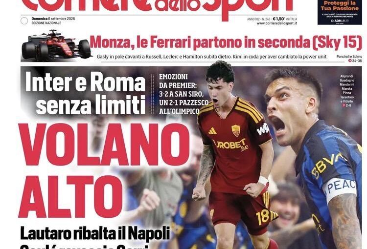 Inter e Roma volano in alto, CDS: Soulè e Lautaro fanno sognare