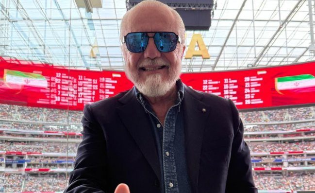 De Laurentiis punta molto sulla Champions League, l’obiettivo minimo del patron