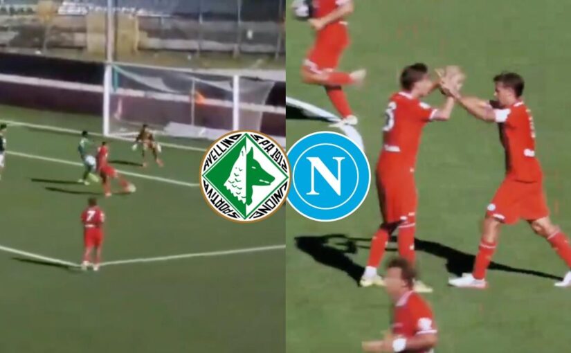 Milton Pereyra subito protagonista col Napoli Primavera: il gol su assist di Barid&ograve; all’Avellino | VIDEO CN24