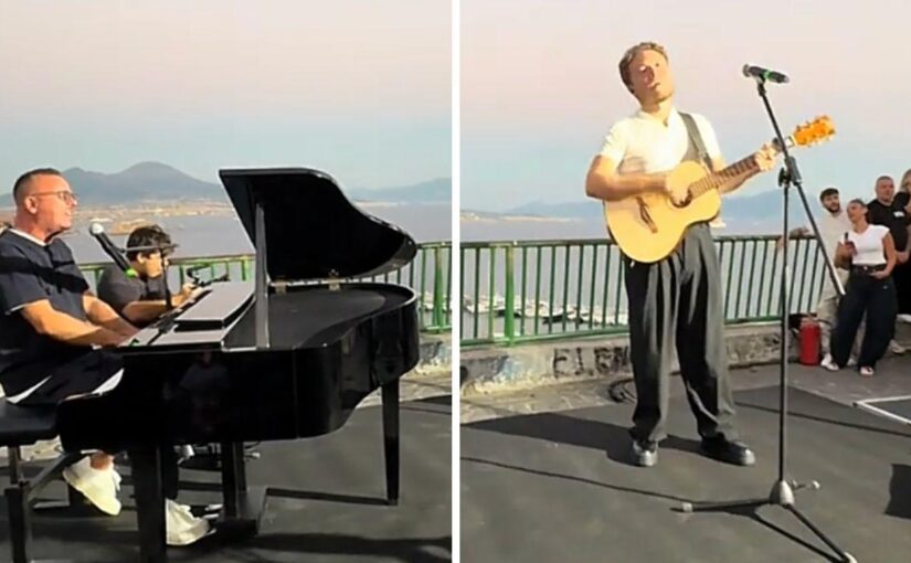 Show a Posillipo: Gigi D’Alessio e Alfa cantano a sorpresa "Genova e Napoli" | VIDEO