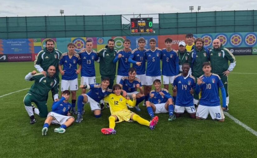 Mondiale U15, Italia-Qatar 3-0: gol e assist per Tambaro del Napoli | VIDEO