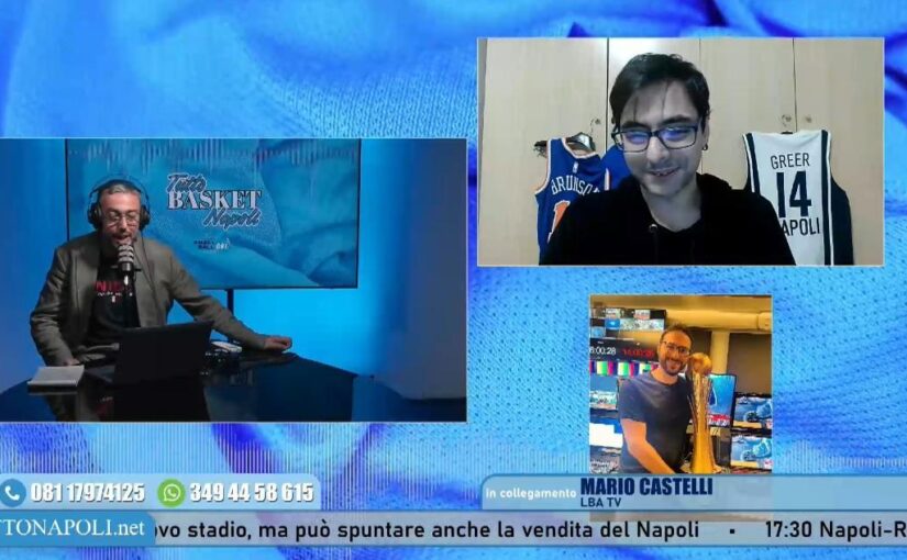 Prime, Castelli: “Napoli Basket fin qui perfetto, non toccherei nulla! Squadra forte e allenata bene”