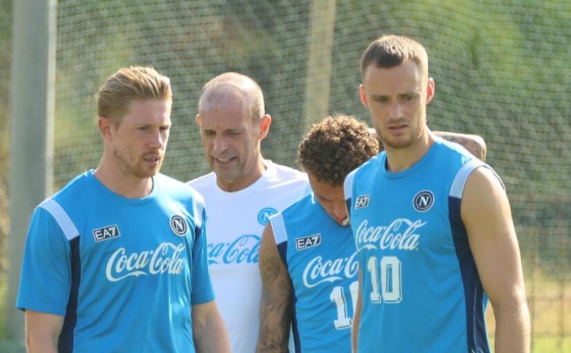 Probabili formazioni Napoli-Frosinone: Allegri sorprende con modulo e scelte