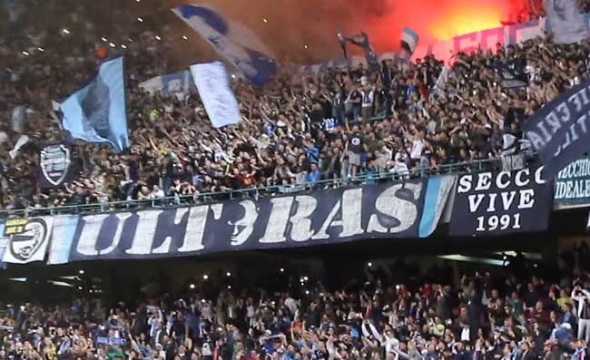 Protesta violenta sventata a Napoli: sette denunciati, tra loro due ultras della Curva B
