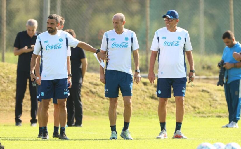 SSC Napoli, report allenamento: rientrati tutti i nazionali. Lavoro tattico per gli azzurri