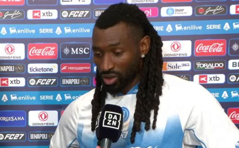 Anguissa: "Non possiamo prendere il gol del 3-3, ma loro sono stati bravi. Gol? Ho solo pensato a calciare…"