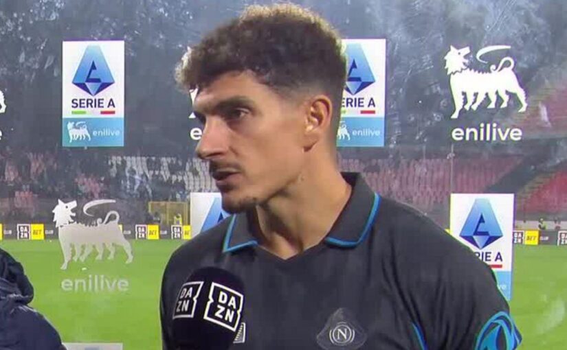 Di Lorenzo a DAZN: "Ci tenevamo a vincere, il risultato era troppo importante! Politano si &egrave; sempre sacrificato per la squadra, ha sempre dato il suo contributo"