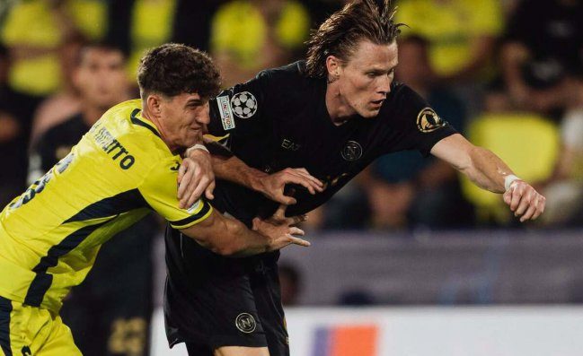 Il Napoli crolla col Villarreal, ma il club elogia il sacrificio della squadra: “Fino all’ultima goccia”