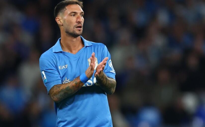 Monza-Napoli, Allegri in tribuna: guardate cosa ha fatto all’intervallo | FOTO CN24