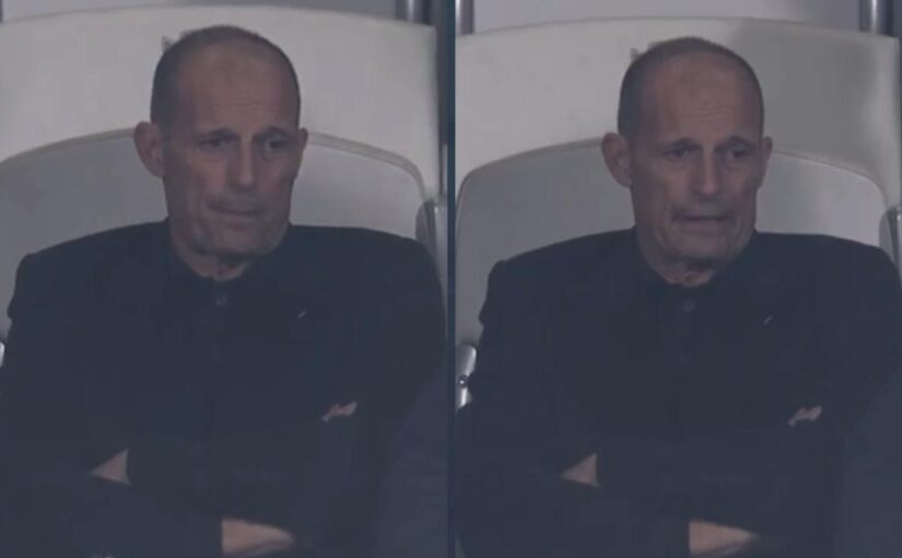 “Nero come la pece”. L’umore di Allegri al fischio finale di Monza-Napoli: c’entra ancora la squalifica