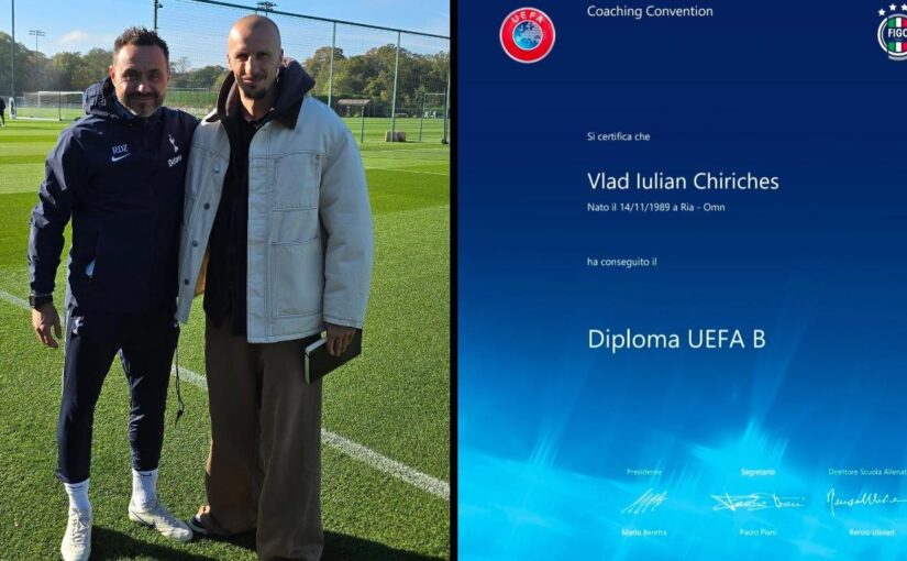Ricordate l’ex Napoli, Vlad Chiriches? Nuovo ruolo per lui: l’annuncio | FOTO